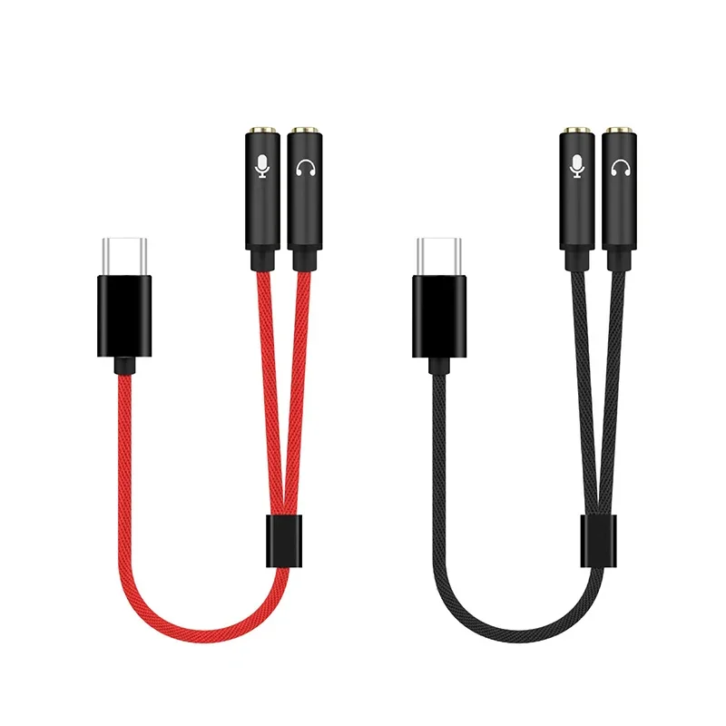 

Звуковая карта с разъемом USB Type-C на 3,5 мм, аудиоинтерфейс, адаптер для наушников, микрофона, звуковая карта для микрофона, динамика