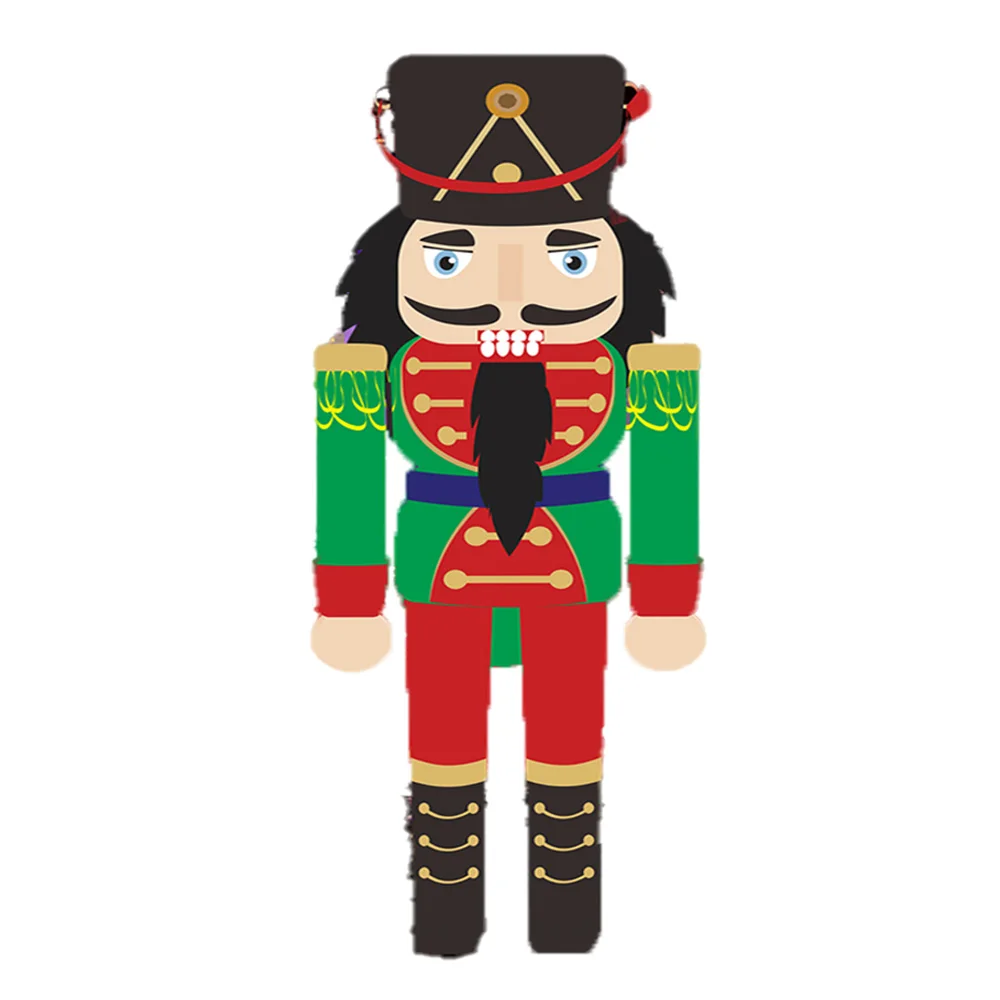 Goodeny 1 pçs 330 cm nutcracker pvc inflável bouncer brinquedos de natal decoração ao ar livre para adultos ou crianças na festa do festival