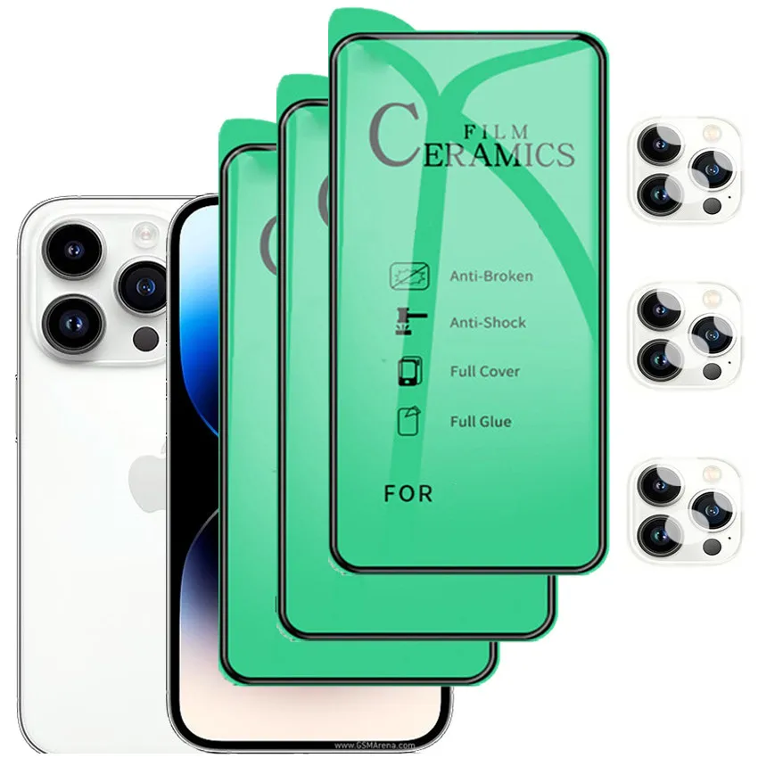 Not Glass For iphone 14 pro Ceramic Film iphone 14 pro max Screen Protector iphone14 Frosted