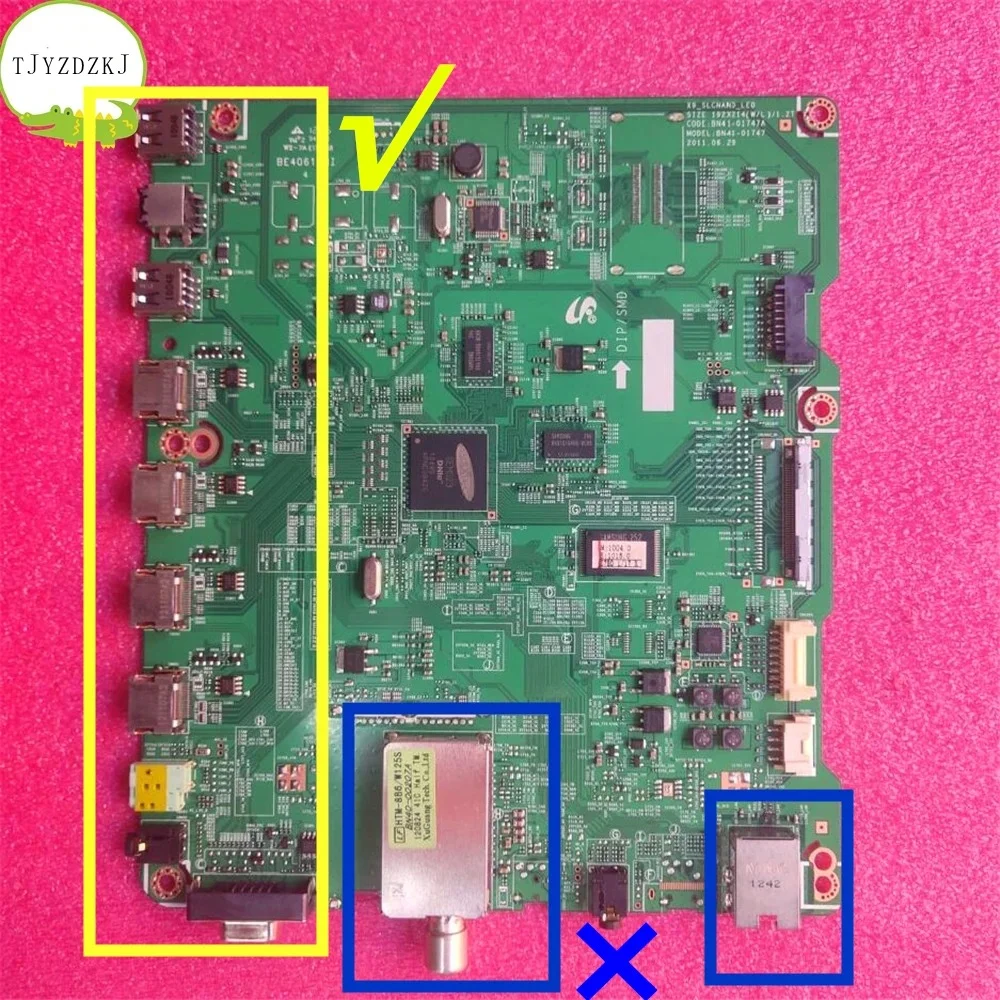 Compatible UE40D5700 TV Motherboard BN41-01747A=BN41-01661B UE40D5520RW UE405000 UA40D5000 Main Board UE40D5700RS