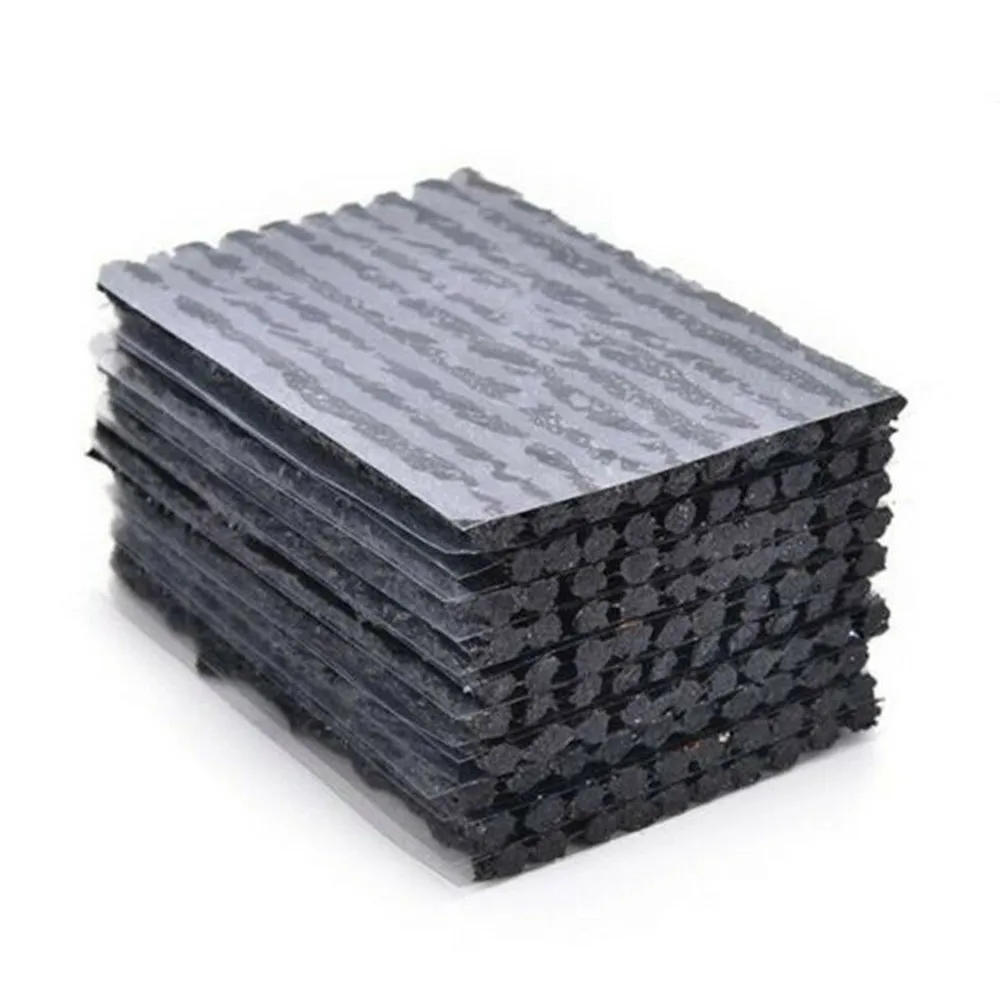 50Pcs Car Tubeless Tire Repair Strips for Tyre Puncture Emergency Car Motorcycle Bike Rubber Strips Tire Repair Tools