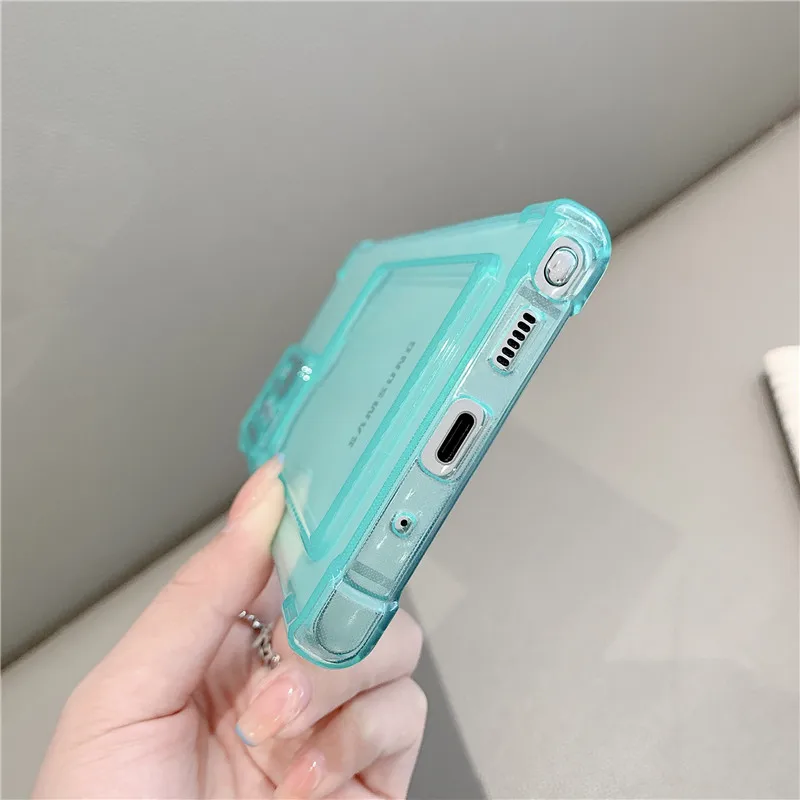 Shockproof Card Holder Wallet Phone Case & Back Cover