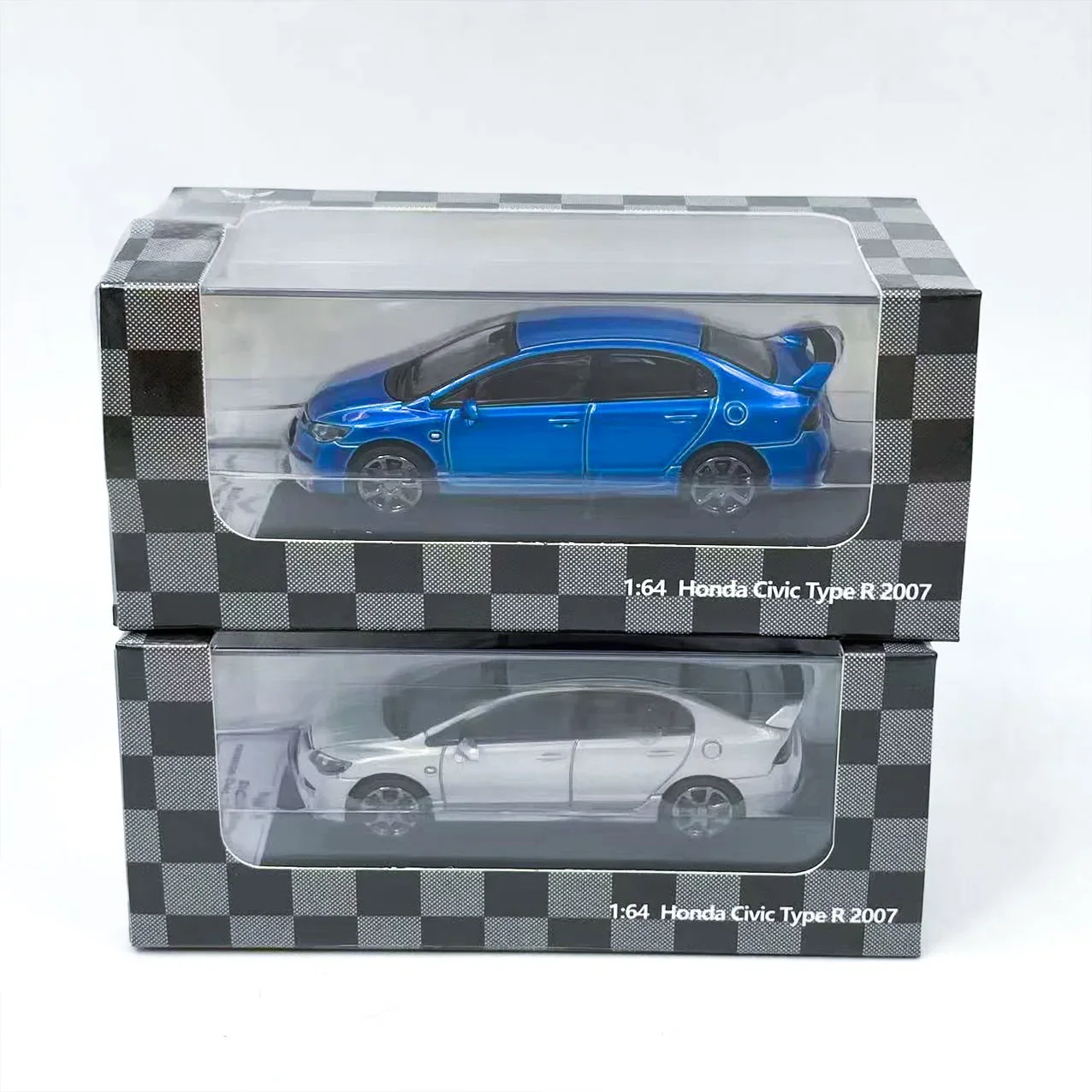 

Diecast 1:64 Scale Honda Civic Type-R FD2 Coupe Alloy Simulation Car Delicacy Model Static Collectible Toy Gift Display