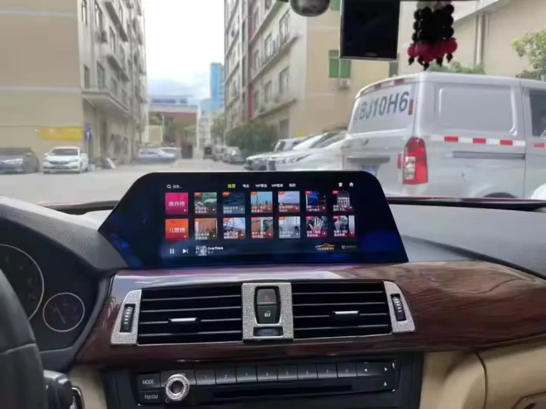 Autoradio Android 14 10.25" Qualcomm 8-Core 4Go/64Go Pour BMW X1 F48 NBT - GPS DAB CarPlay Android Auto