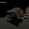 1：4 High Quality Toy Gun 5cm Mini ttiG34 Metal Glock Keychain Alloy Pistol Colt 1911 Weapon Model Simulated Pistol Toys for Men 4