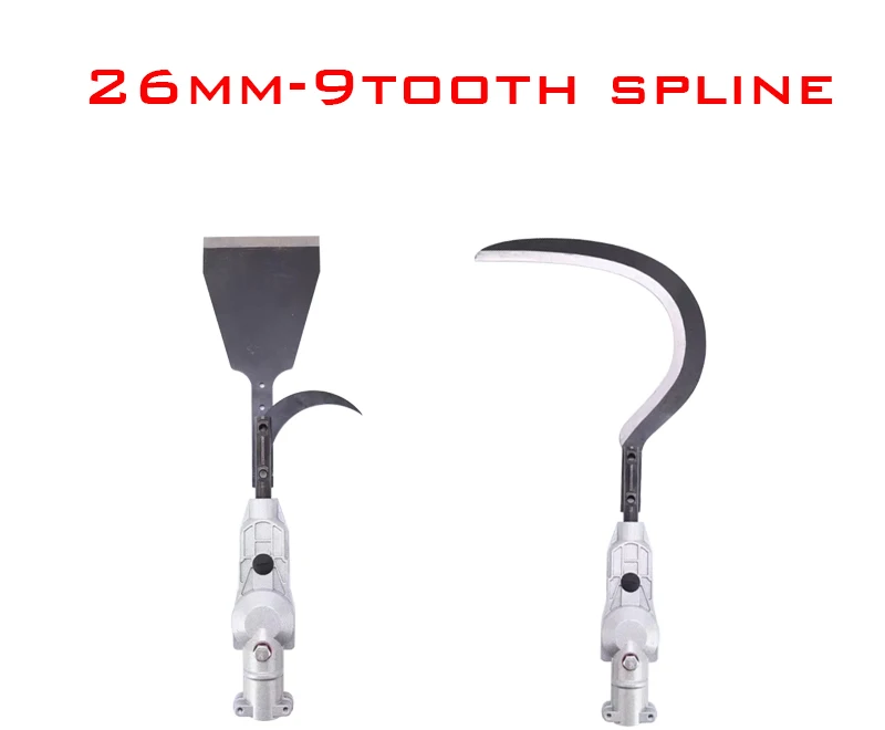 Spare Sickle Blade Cutter Head For Gasoline Palm Oil Tree Picker Trimmer Machine Landscaping Fruit Harvester Tools strimmer head for stihl autocut 40 2 fs290 fs300 fs310 fs360 fs410 fs450 fs490 garden cutter head trimmer gasoline cutting blade