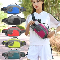 Sports Waist Bag Man/Woman Marathon Trail Running Waist Pack Riding Fitness With Water Bottle Bag Dual Pocket Mobile Phone Bag 1
