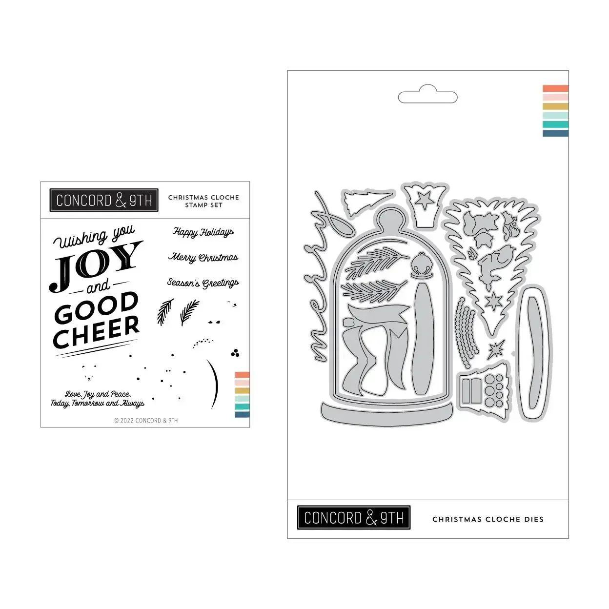 

New Christmas Cloche Tree Metal Cutting Dies Clear Stamps Scrapbook Diary Decoration Embossing Template Greeting Card Blade