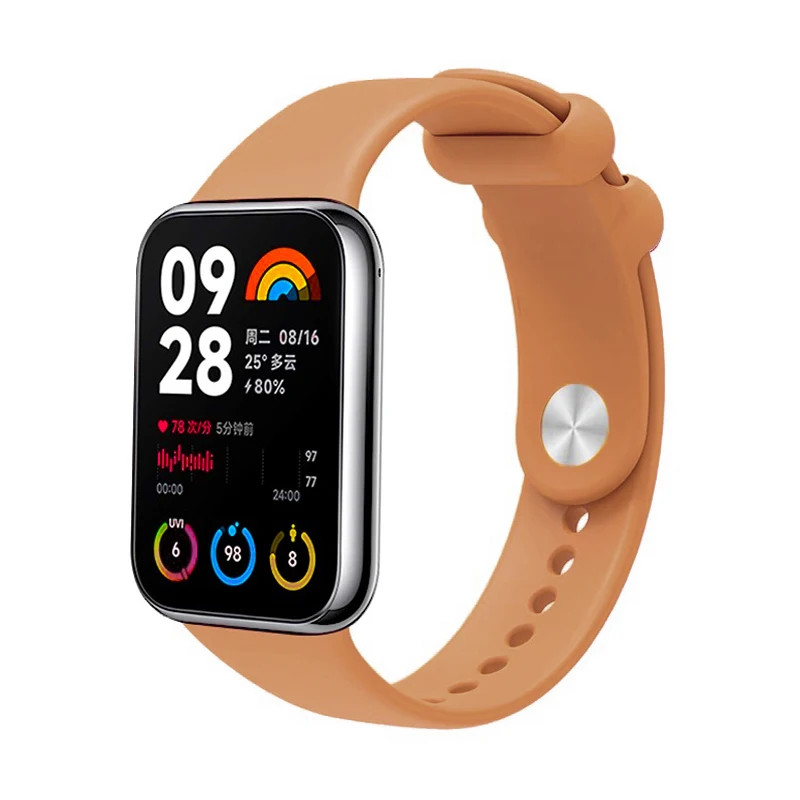 Silicone Sport Watch Band - Versatile Smartwatch Accessory in Original Design