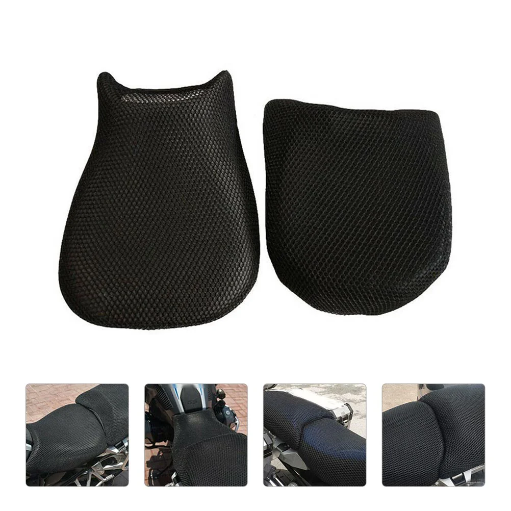 

2pcs/set Motorcycle Seat Cover Motorcycle Cushion Net Heat Insulation Cover