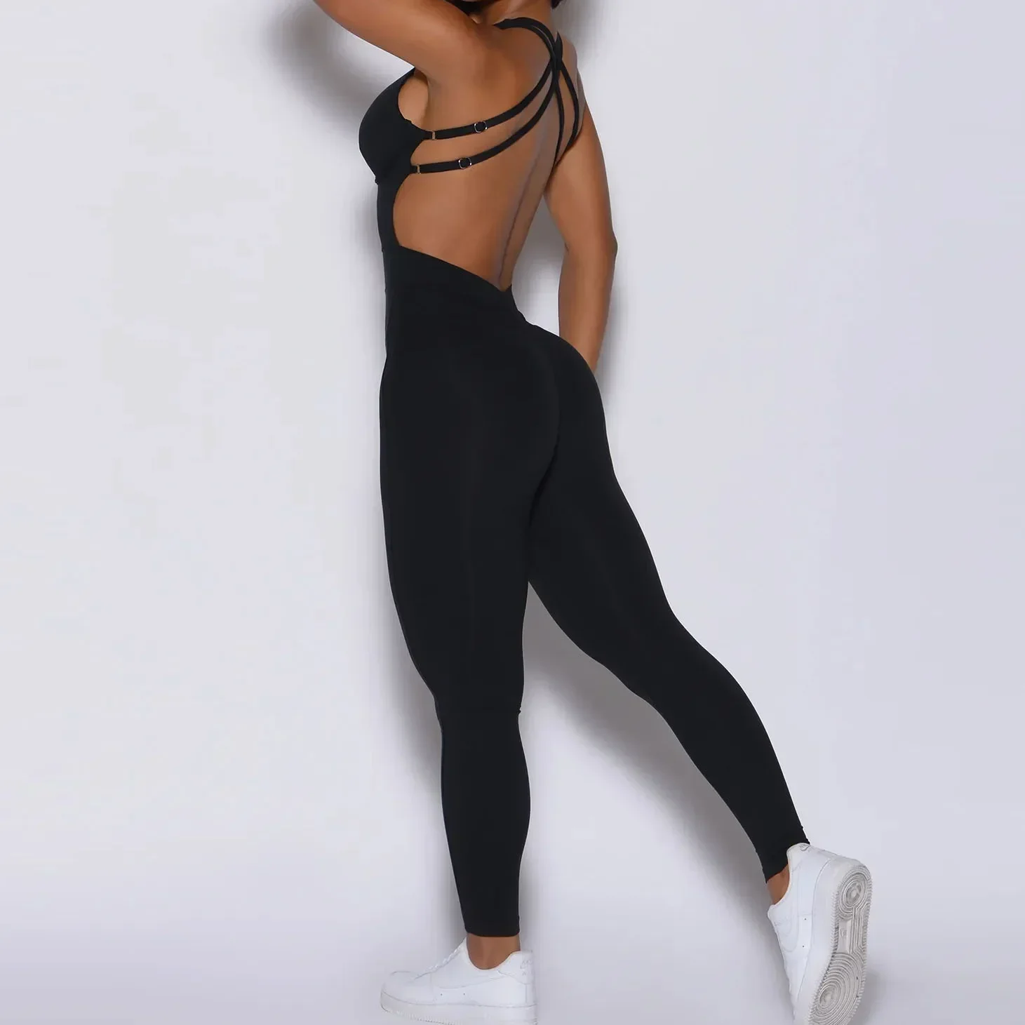 Women Sportswear Jumpsuit Workout Yoga Clothes Push Up Gym Set Fitness Overalls gym workout set yoga set fitness set fitness jumpsuit sportswear set fitness one piece wear sports set