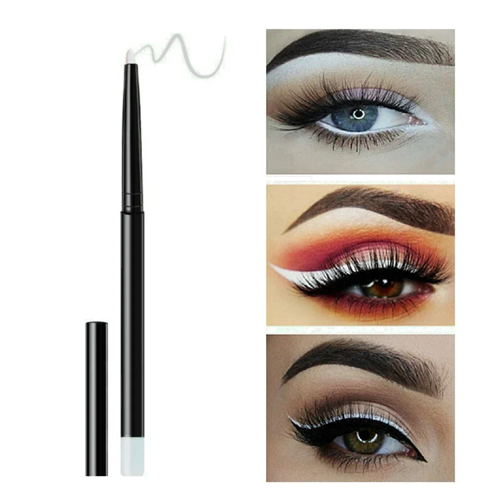

Private Label White Eyeliner Gel Pencil Custom Bulk Eyeshadow Makeup Pen Beautiful Line Texture Show Waterproof Pigment Beauty