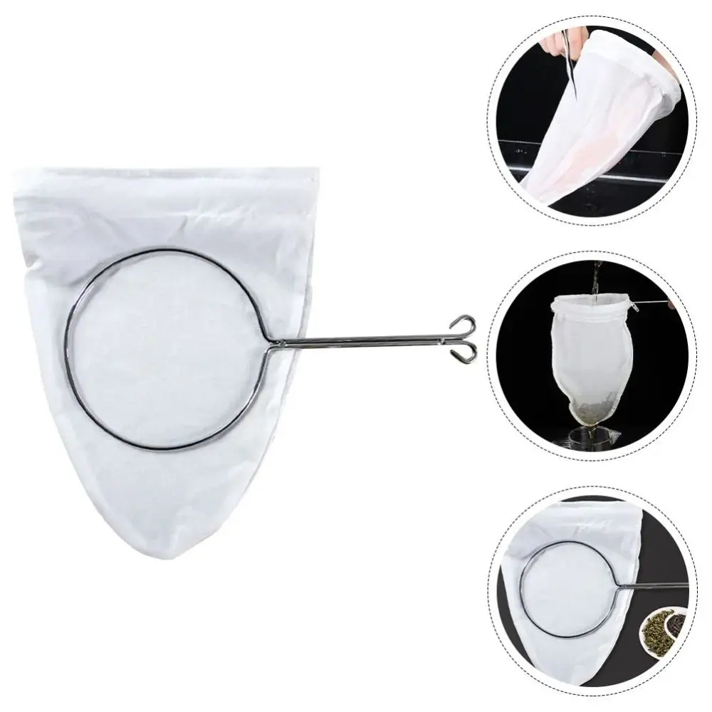 Reusable Multi-function Filter Bag Fine Mesh Cotton Fine Filtration Coffee Milk Tea Filter Bag Coffee Machine Drip Filter Bags