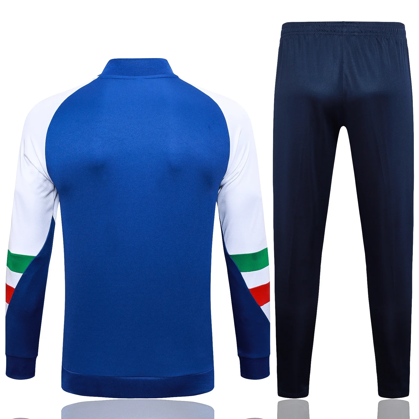 Adidas Soccer Jerseys Men Long-sleeved Moisture-wicking Zippered Professional Sportswear Training Soccer Jerseys Black Grey