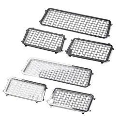 Filet de fenêtre latérale en maille de fenêtre de voiture en acier inoxydable + filet de fenêtre arrière, filet d'armure de protection G170A pour le nouveau BRONCO Trx 4 