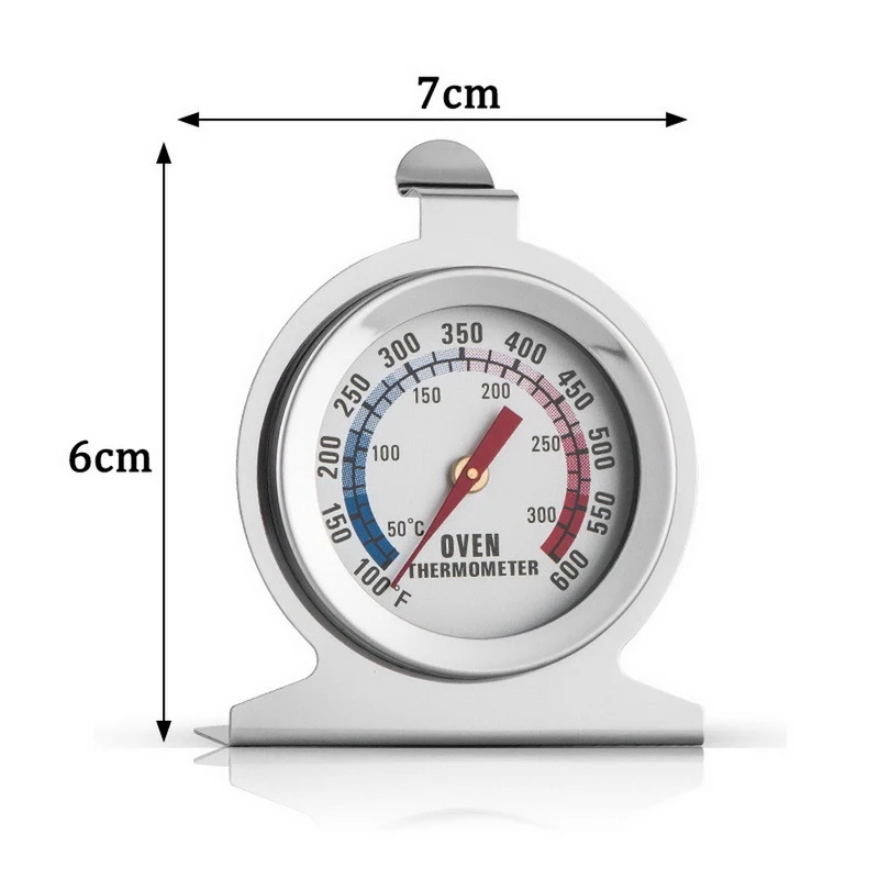 Stainless Steel Thermometer 50-300 ℃ Oven Cooker Bake Temperature Gauge  Meter Mini Analog Thermometer Tool for Home Kitchen Food