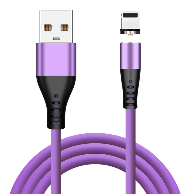 Liquid Silicone Magnetic Charging Cable Micro USB Type C for Samsung Xiaomi Huawei Magnetic Cable For iPhone 11 12 Pro