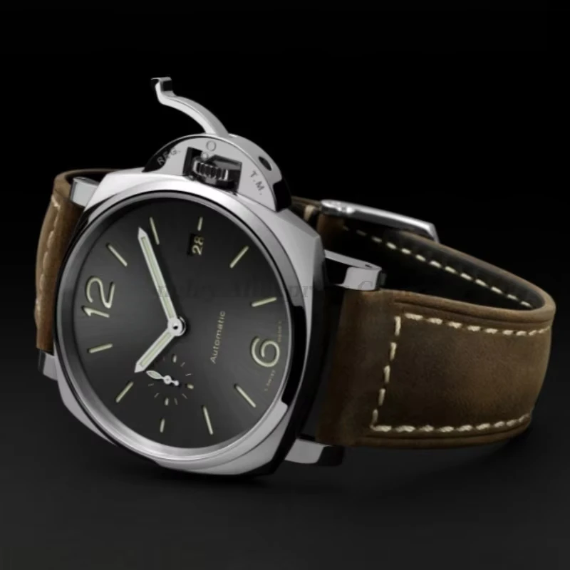 Premium Genuine Leather Watch Band - High Quality Cowhide Crazy Horse Strap for Men, Sport Bracelet Watchband, Available in Various Sizes