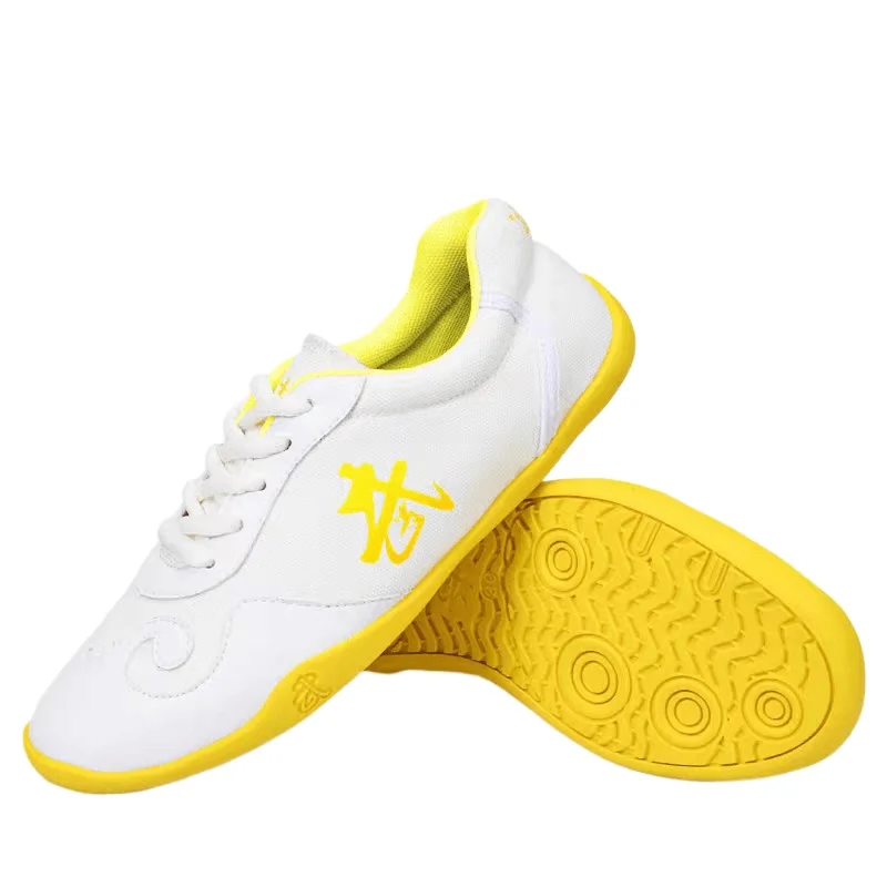 Men Women Martial Arts Shoes Breathable Tai Chi Shoes Chinese Traditional Wushu Adult Outdoor Training Sneakers