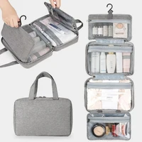 Travel Hanging Toiletry Bag Water-proof Cosmetic Storage Bag Bathroom Beauty Wash Bag AccessoryTowel Bag Wet Dry Separated Bag 1