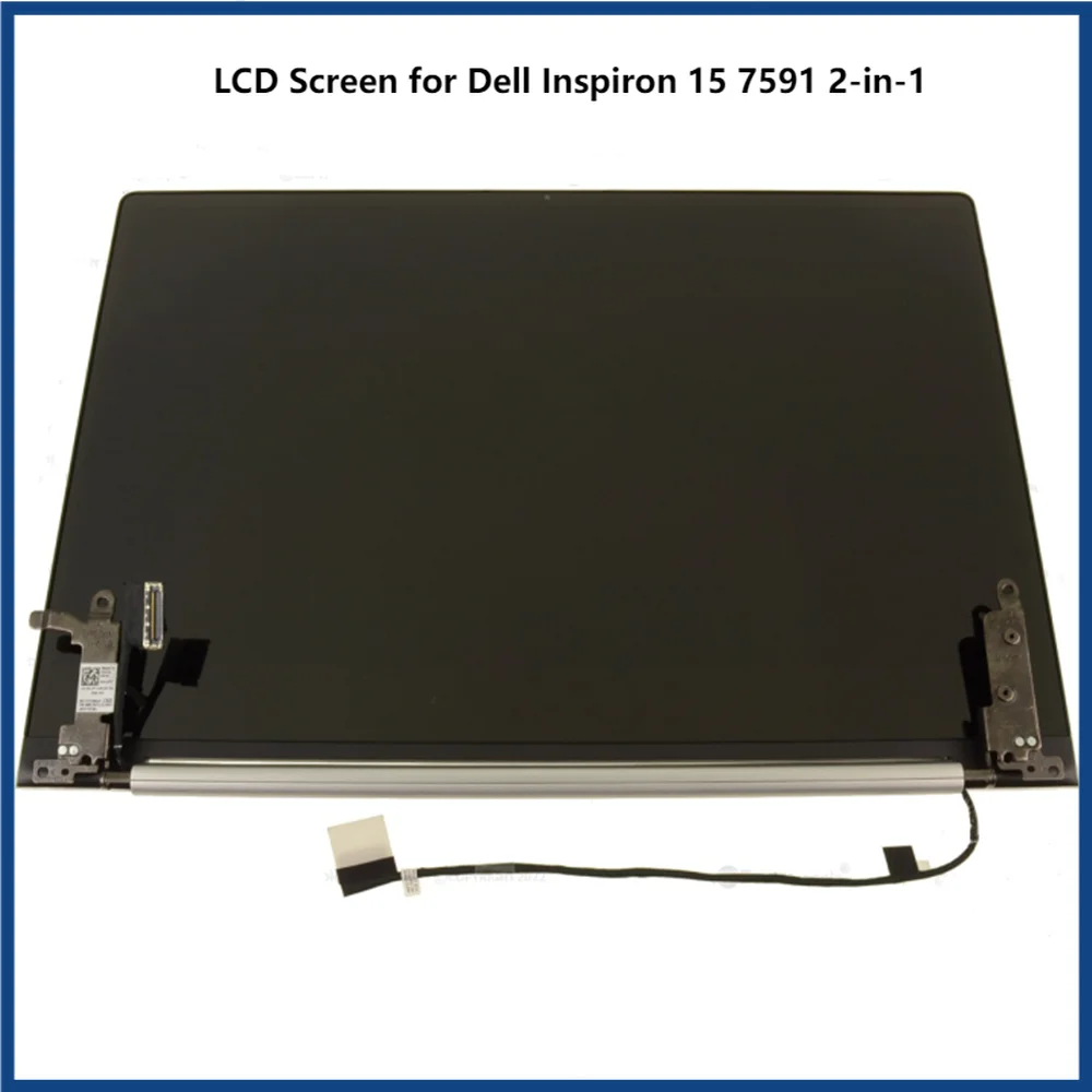 

ЖК-дисплей 15,6 дюйма для Dell Inspiron 15 7591 2-в-1, полная сборка, верхняя часть, серебристый FHD 1920x1080 UHD 3840x2160