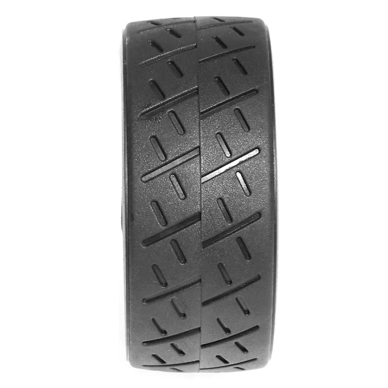 High-Grip Soft Rubber Racing Tires - 1/10 Scale for Indoor & Paved Road Off-Road Use