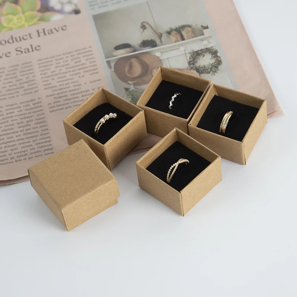 Cajas De Regalo De Papel Kraft Con Cinta, Embalaje De Dulc Para Pastel, Fita De Boda, Decoración, Embalaje De Alimentos, 10 Piezas - AliExprs 15