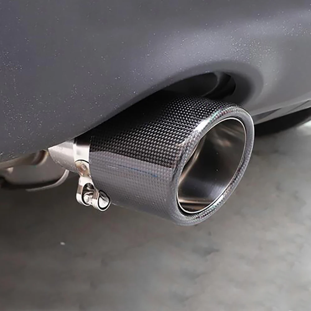 テール排気管 M2用 F87用 M3用 F80用 M4用 F82 F83用 カーマフラ​​ーテールパイプ カーボンファイバー排気チッ テール排気管 M2 用 F87用 M3用 F80用 M4用 F82 F83用 カーマフラ​​ーテールパイプ カーボンファイバー排気チッ 車の排気マフラー  車用排気テールパイプ F87 ... 自動車用排気テールパイプ A4L用 2017 2018 車用排気管 カーボンファイバー テールスロート(Carbon fiber c