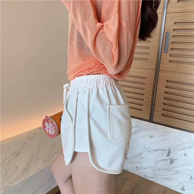 women's clothing stores Summer Women High Waist Slim Sweatpants Hot Pants Comfortable Female All-match Casual Shorts Women's Trendy Yoga Short Pant yoga shorts