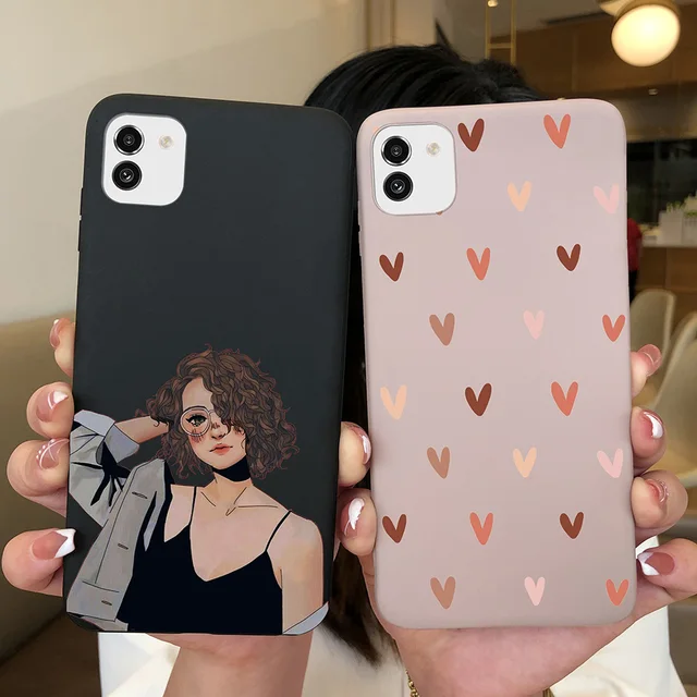 Casing For Samsung Galaxy A03 164 Inches Soft Silicone Love Heart Back Case Cover For Samsung A035F GalaxyA03 A 03 Phone Funda - Image 2