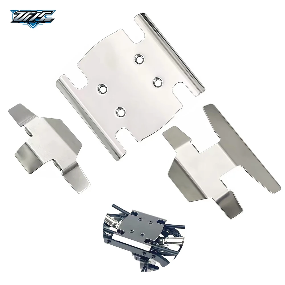 Premium 304 Stainless Steel Chassis Armor Guard for Non-Destructive Installation