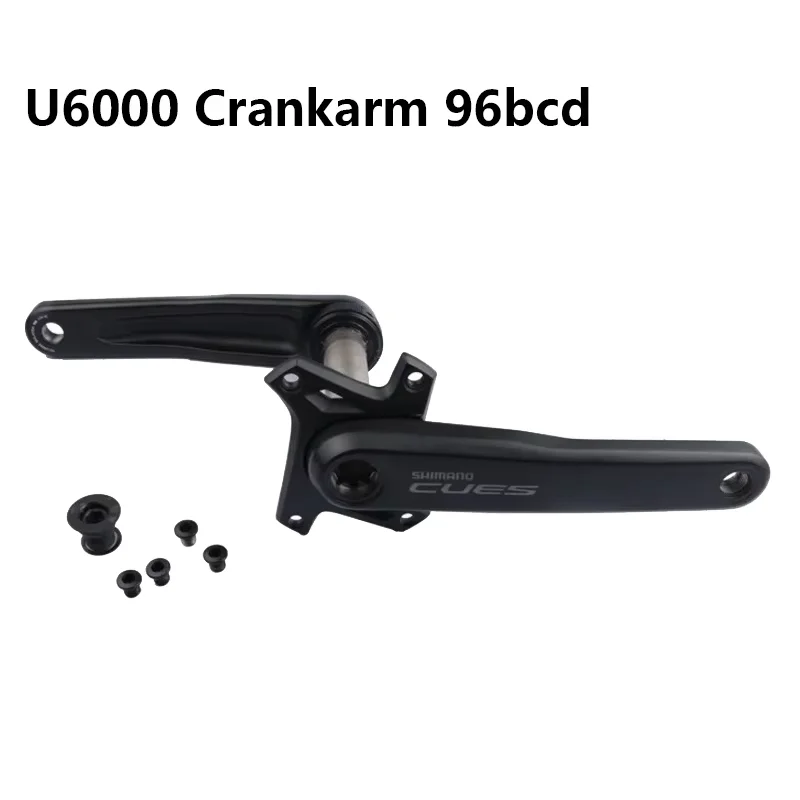 シマノ CUES 2 ピースクランクセット FC-U6000 バイククランク 96BCD