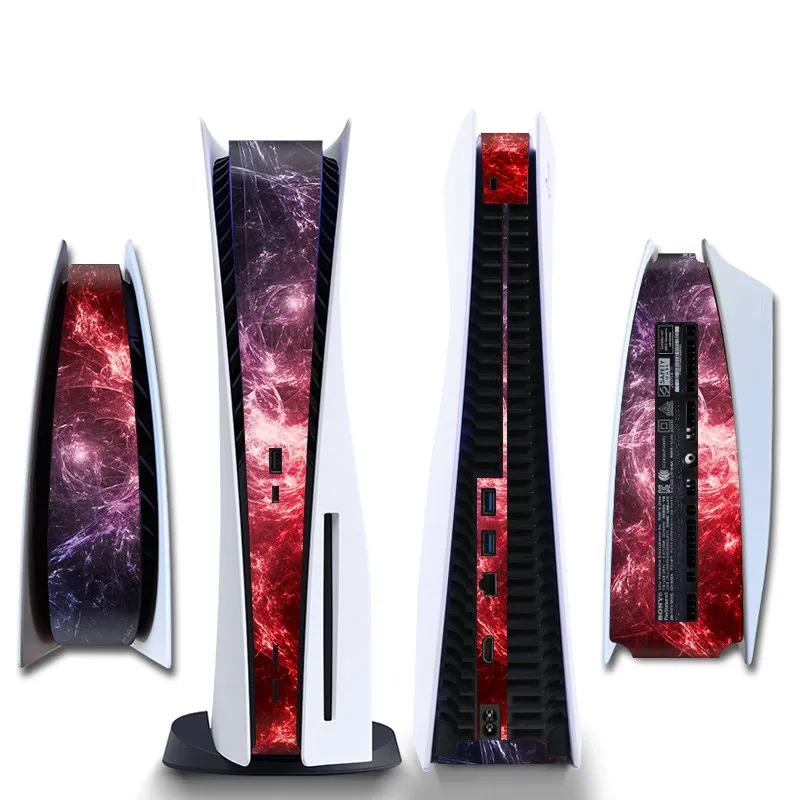 Middle Stickers Skin For PS5 Disc/Digital Edition Console Protective Shell Replacement Decoration Strip For PS5 Accessories 