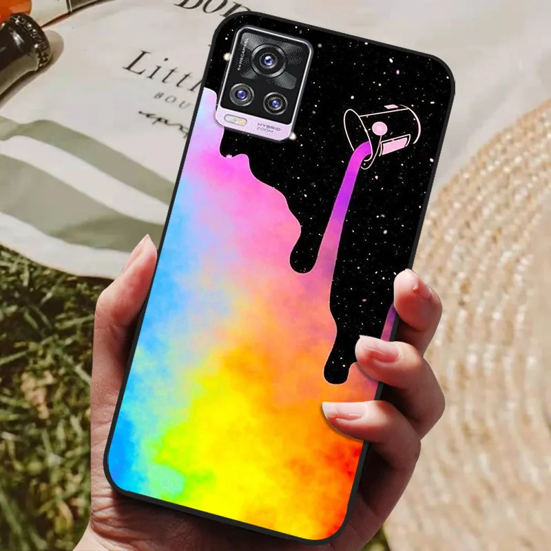 Elegant Silicone Back Cover - Soft Bumper Protective Phone Case