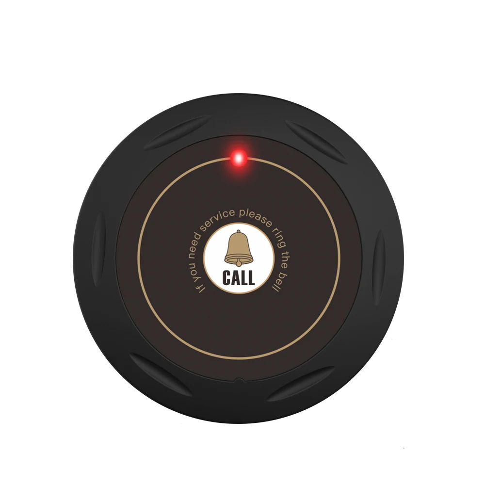 CS-S1 Wireless Calling Button Hookah Restaurant Pager for Restaurant Waiter Nursing System Panic Admission Staff