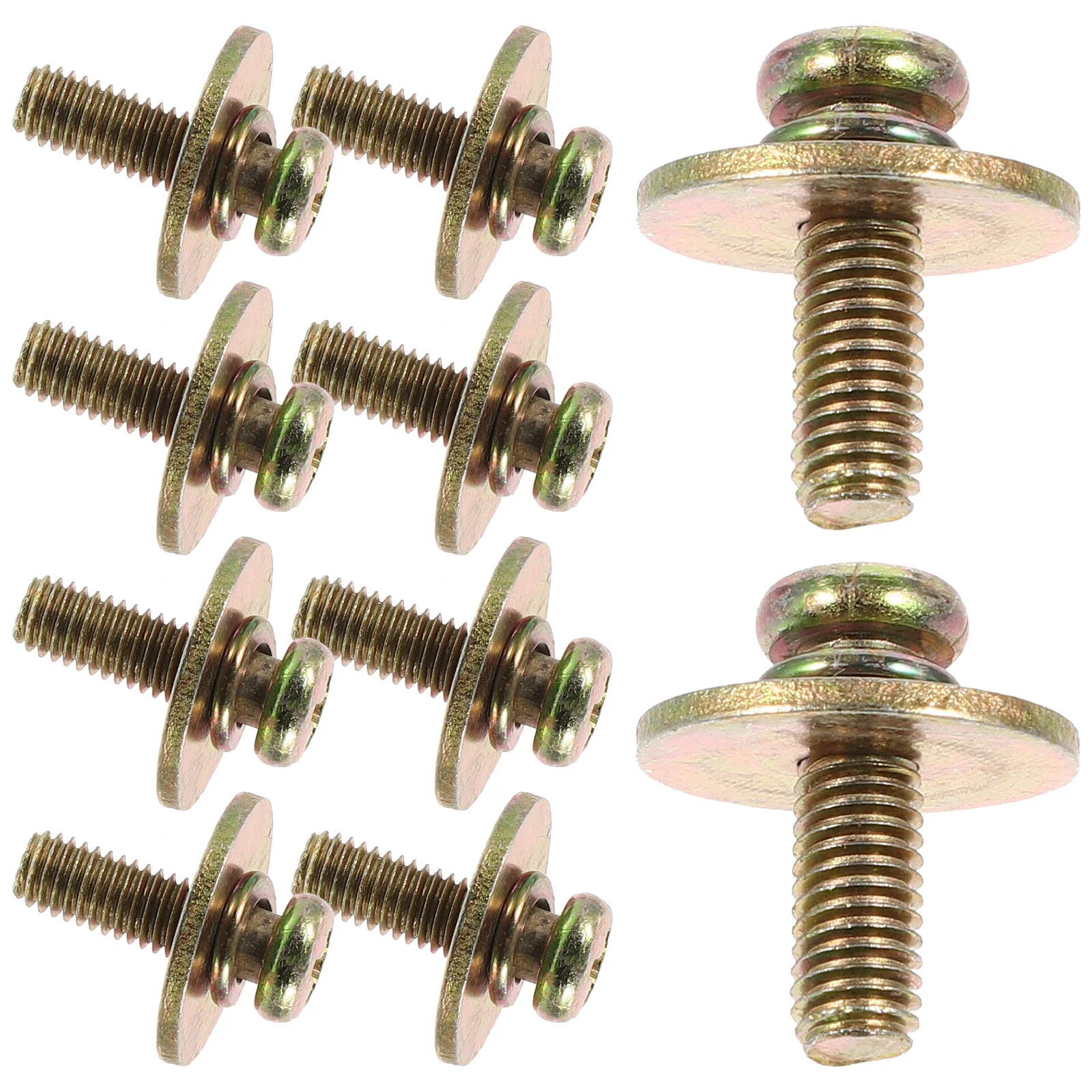 20 Pcs Drum Screws Lug Mounting Replacement Zinc Alloy Snare Musical Instrument Accessories