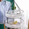 Clothes Drying Drying Basket Clothes Drying Net Clothes Flat Net Bag Home Socks Drying Artifact Clothes Drying Basket Net 2