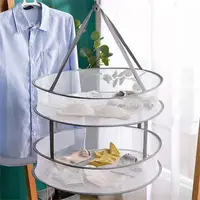 Clothes Drying Drying Basket Clothes Drying Net Clothes Flat Net Bag Home Socks Drying Artifact Clothes Drying Basket Net 2