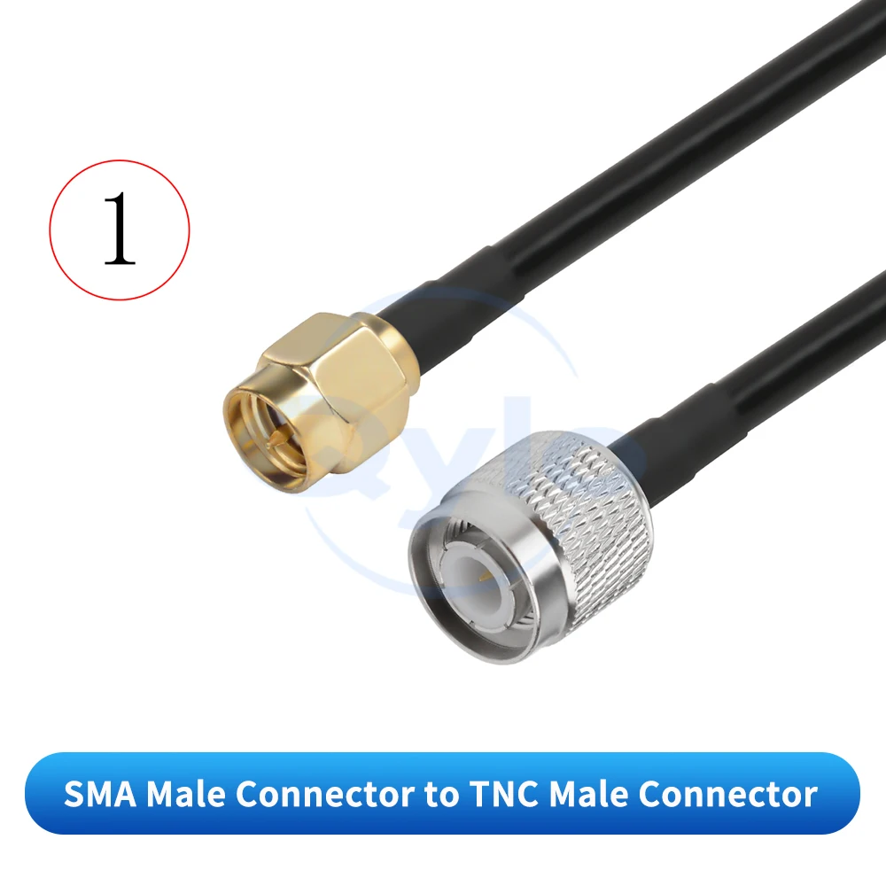 1 Stück) LMR240 SMA Stecker auf TNC Buchse Adapter / TNC Verlängerungskabel Router AP RF Verlängerungskabel 50-4