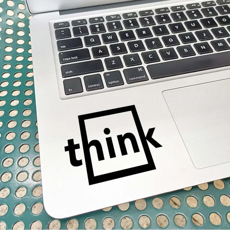 

Think Outside Box Creative Vinyl Laptop Trackpad Sticker for Macbook Pro 14 16 Air Retina 12 13 15 Inch Mac Skin Notebook Decal