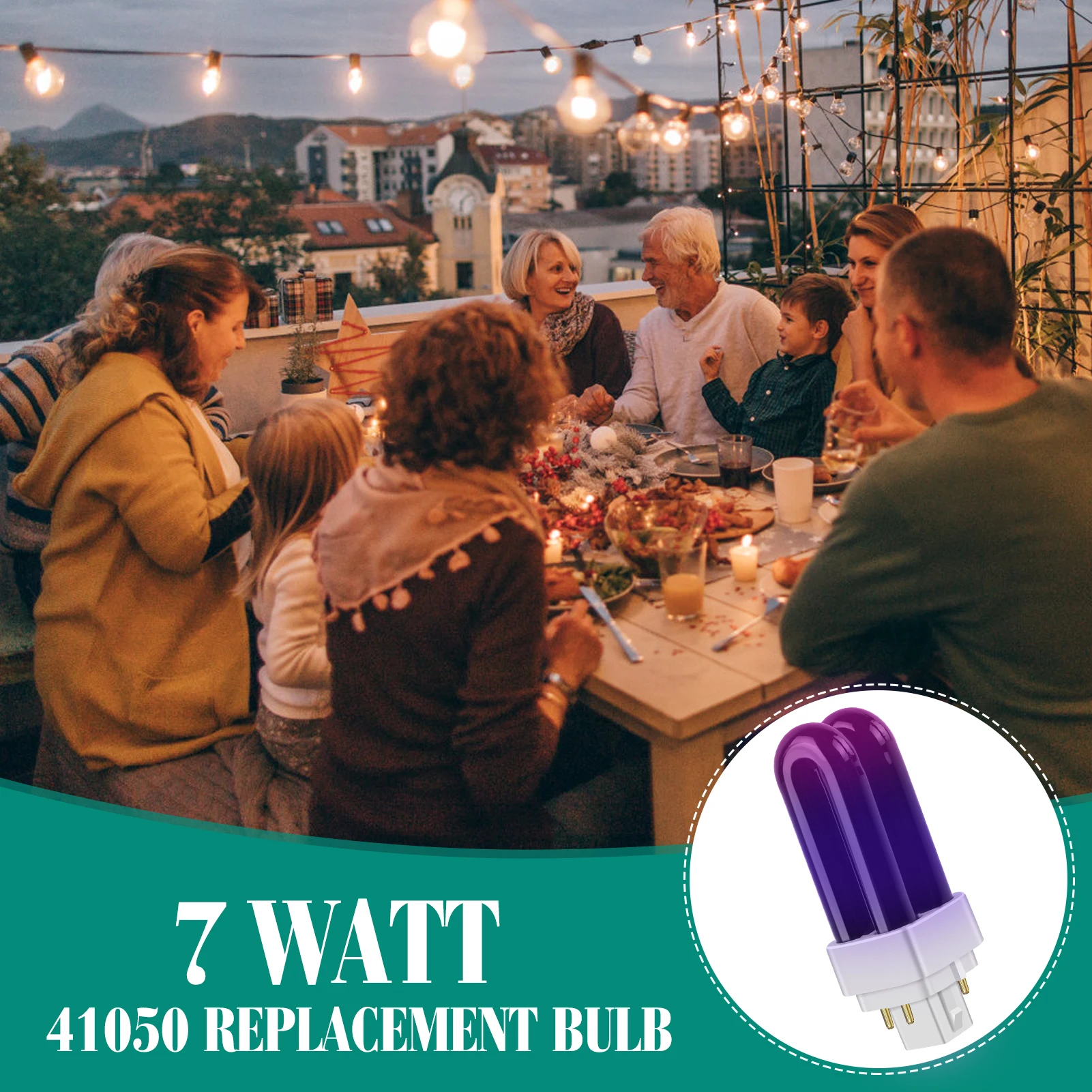 7W Ultraviolet Mosquito Killer Light Bulbs for Dynatrap 41050-R UV Ultraviolet Bug Killer Trap Replacement Bulb 1927573 mosquito killer lamp mosquito lamp