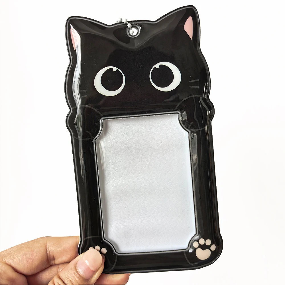 Compact 3-Inch Photocard Holder with Protective Sleeves & Pendant Accessory Bag