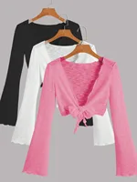 Ladies elegant summer basic lightweight gauze cardigan, fashionable and comfortable, with a light and breathable fabric