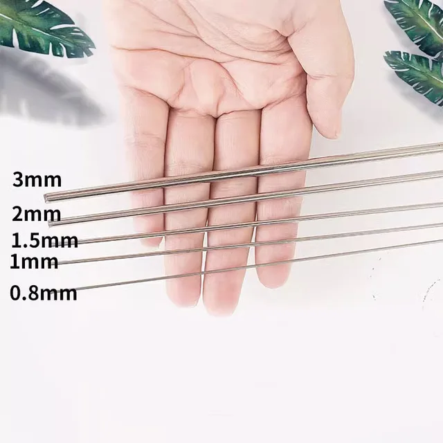 Filo Metallico A Molla In Acciaio Inox 10m - Diametro 0.8mm, Per Fai Da Te, Gioielli, Artigianato - Foto 7