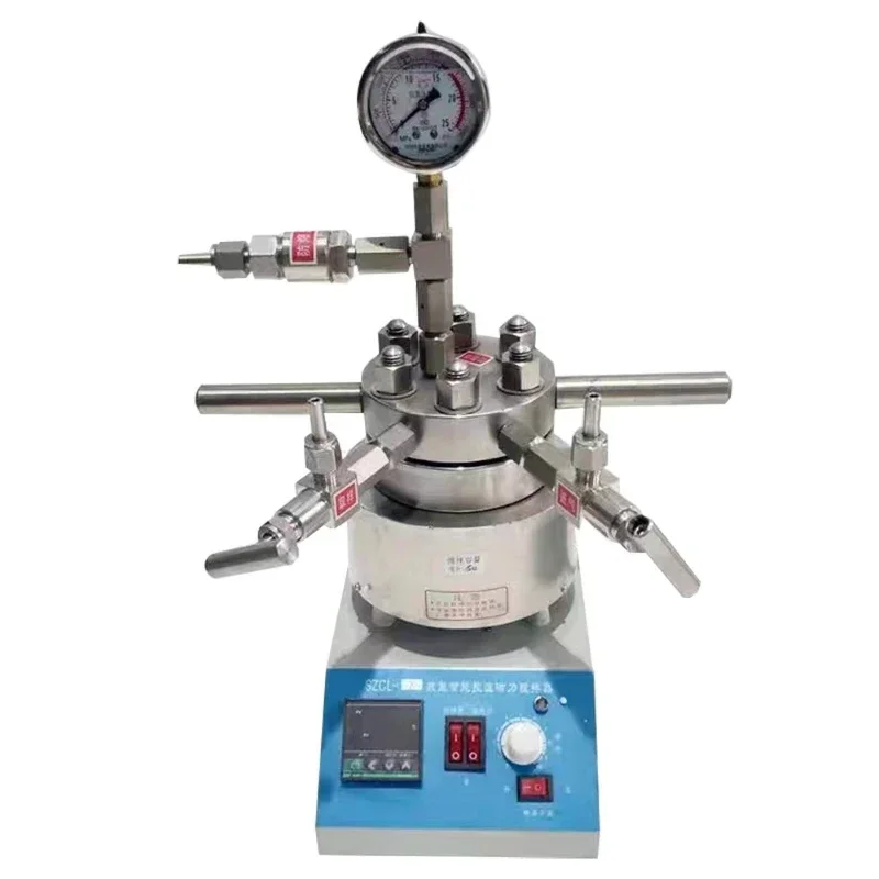 

1 шт. Автоклавный реактор для гидротермосинтеза 250 мл Настольный реакционный чайник высокого давления из нержавеющей стали