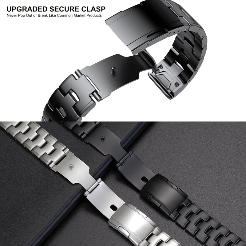 Premium Titanium Metal QuickFit Watch Band, Available in 22mm and 26mm Sizes