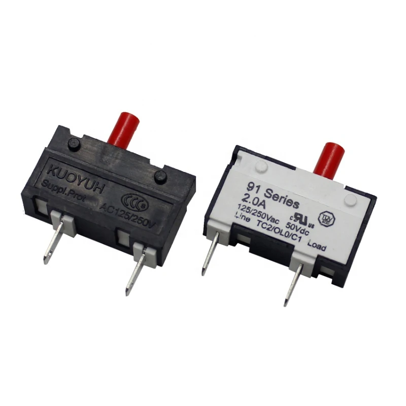Cleaner Thermal Circuit Breaker Power Plug Board 91 Series 1A2A3A4A5A for Coffee Pot Mixer