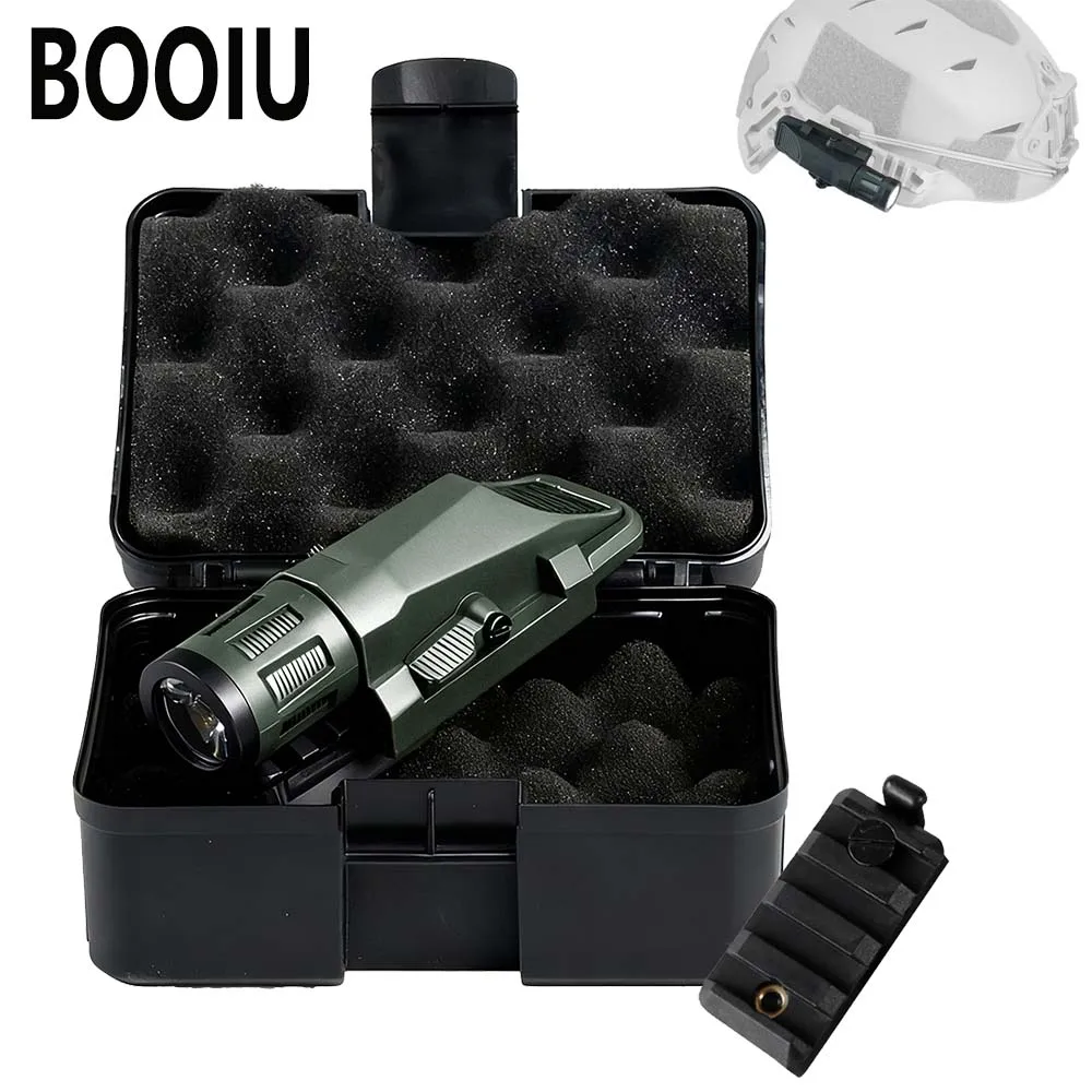 BOOIU lampe de poche tactique WML-G2 lumière LED stroboscopique Airsoft extérieur 400 Lumens lampe de poche de chasse étanche Camping torche forte