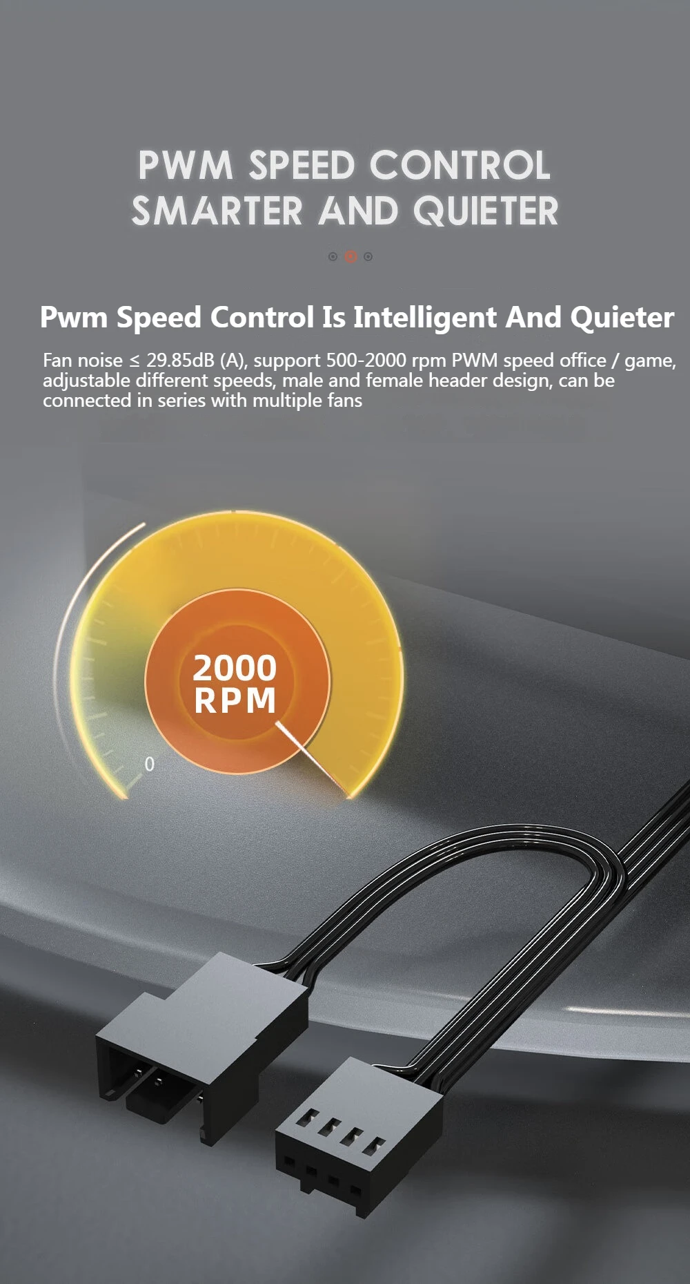 ID-COOLING AF-125 120mm FDB Bearing PWM Silent Fan, High Airflow Cooling for CPU