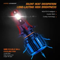 NIGHTEYE H7 Светодиодные автомобильные фары Canbus 30000LM H4 HB3 9005 HB4 9006 H11 H8 H9 9012 Светодиодные фонари 6500K Белый 72 Вт Автомобильная лампа — изображение 3